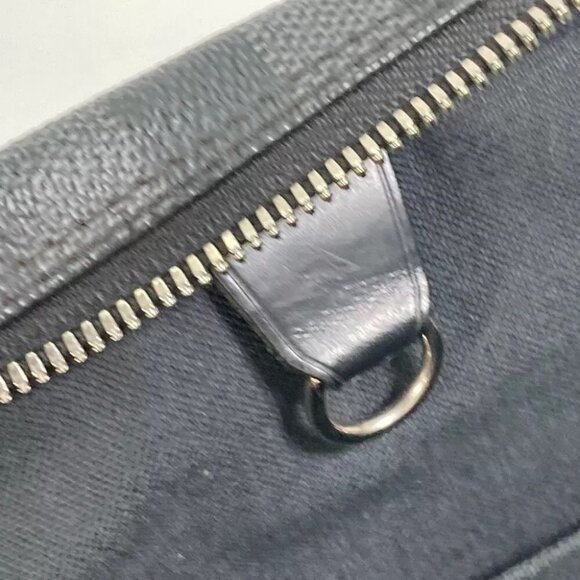 LOUIS VUITTON N41125 Damier Graphite Porto Document Voyage PDV Hand Bag Black - Picture 14 of 14